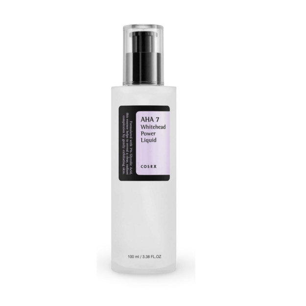 Cosrx AHA 7 Whitehead Power Liquid skābju sejas toniks ar AHA, 100 ml